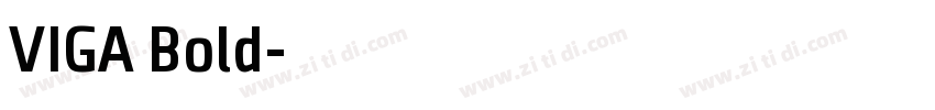 VIGA Bold字体转换